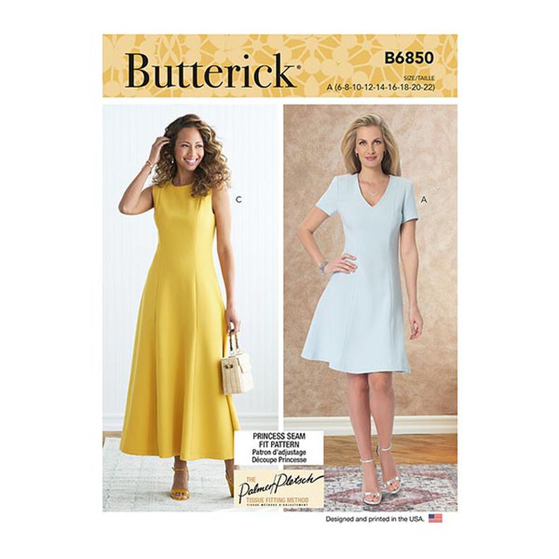 Dress | Butterick 6850 | 32-48,  image number 1