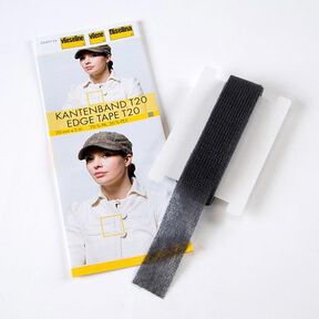 Edge Tape T20 [20 mm x 5 m] | Vilene – anthracite, 