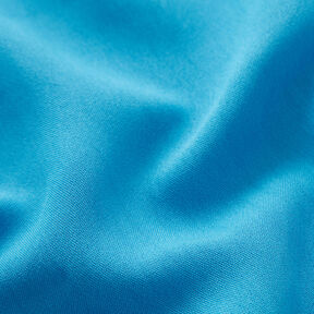 Plain-coloured plain weave viscose blend – turquoise, 