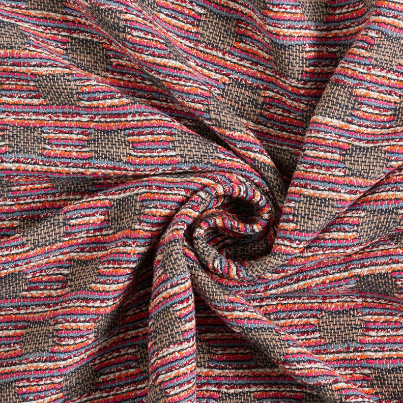 Bouclé stripes and circles,  image number 4