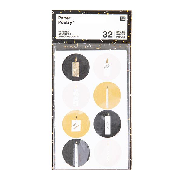 Stickers Nostalgic Christmas | Rico Design – black, image number 1