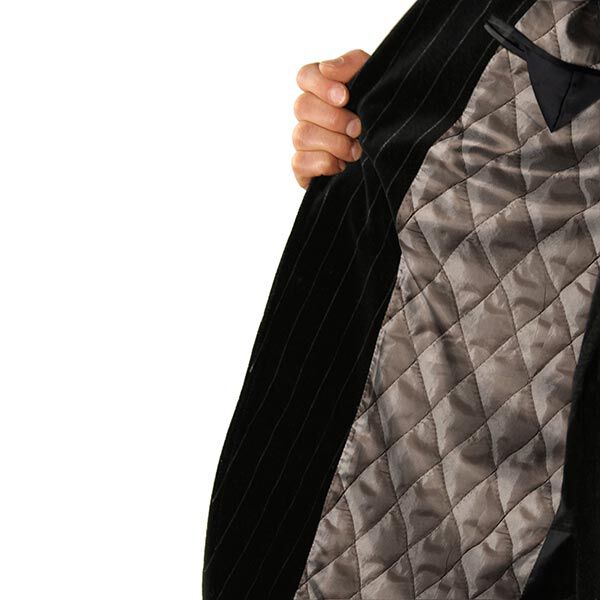 Quilted lining rhombus – taupe,  image number 8