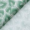 Cotton Cretonne Abstract leaves – sage/ivory,  thumbnail number 4