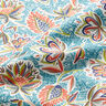Cretonne Ethnic Leaves – petrol,  thumbnail number 3