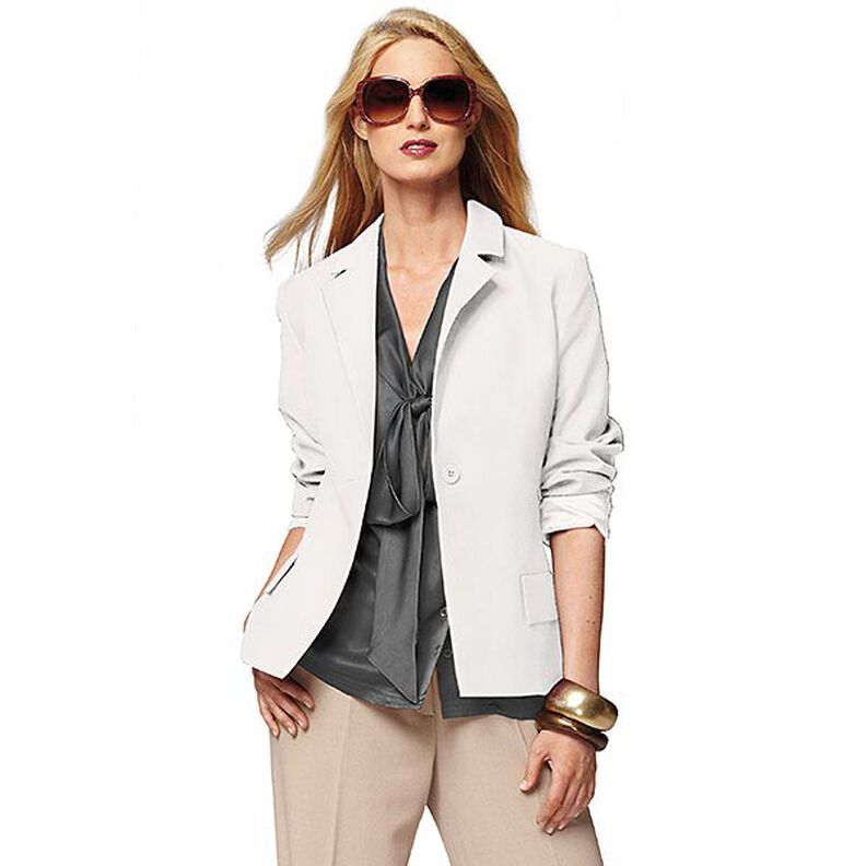 Cotton Twill Plain – offwhite,  image number 5
