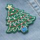 Patch Christmas tree [6 cm],  thumbnail number 2