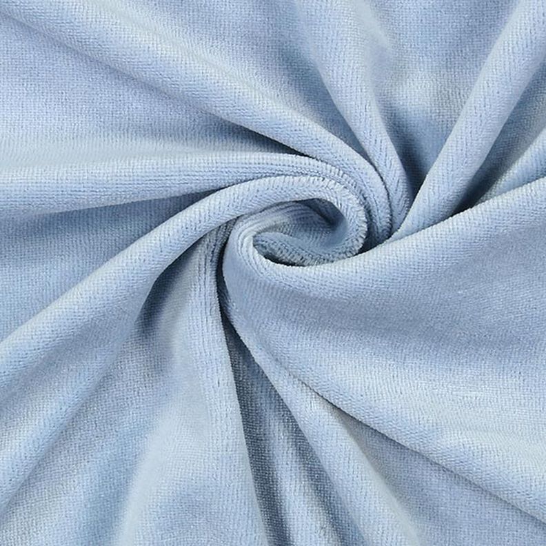 Plain Nicky Velour – light blue,  image number 2