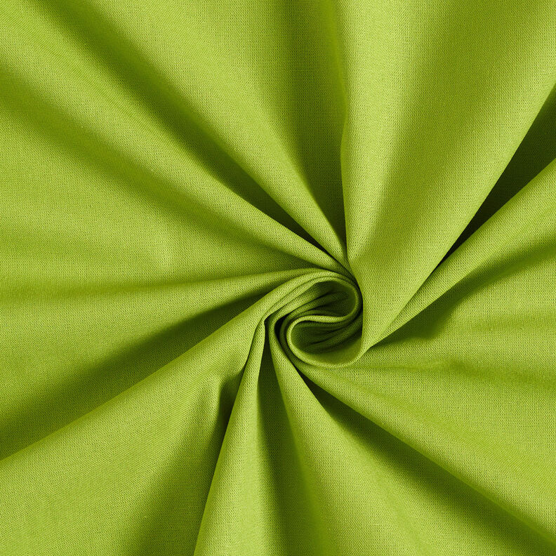 Cotton Cretonne Plain – apple green,  image number 1