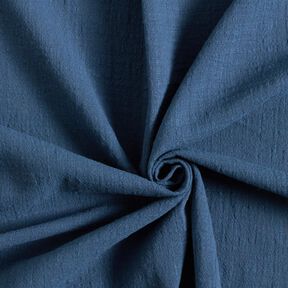 Linen look cotton fabric – royal blue, 