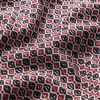 Ornaments Jacquard Knit – red/navy blue, 