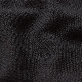plain sweatshirt fabric – black, 