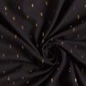 Glitter Droplets Viscose – black,  thumbnail number 4