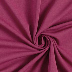 Light French Terry Plain – burgundy, 