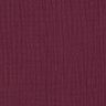 GOTS Triple-Layer Cotton Muslin – merlot,  thumbnail number 1