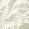Quilted jersey, plain herringbone – white,  thumbnail number 2
