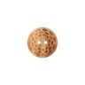 2-Hole Wooden Button – beige,  thumbnail number 1