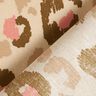 Cotton Poplin Leopard print – almond/dusky pink,  thumbnail number 4