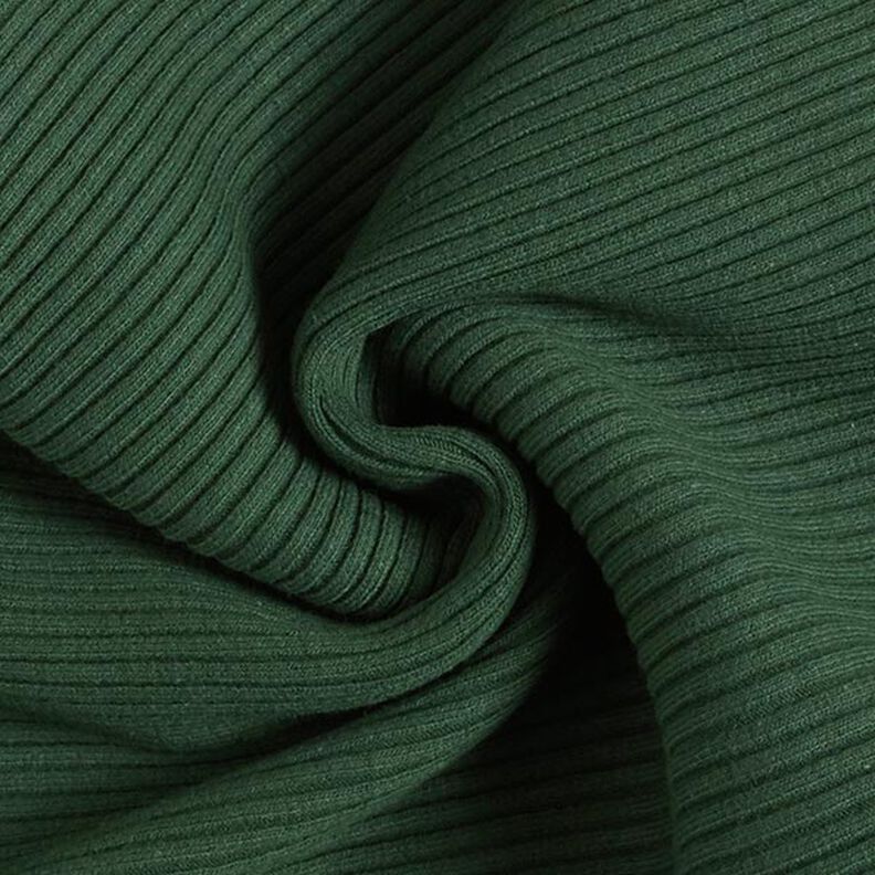 Heavy Hipster Jacket Cuff Ribbing – dark green,  image number 3