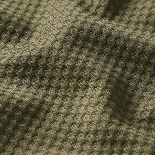Jacquard texture square pattern – khaki, 