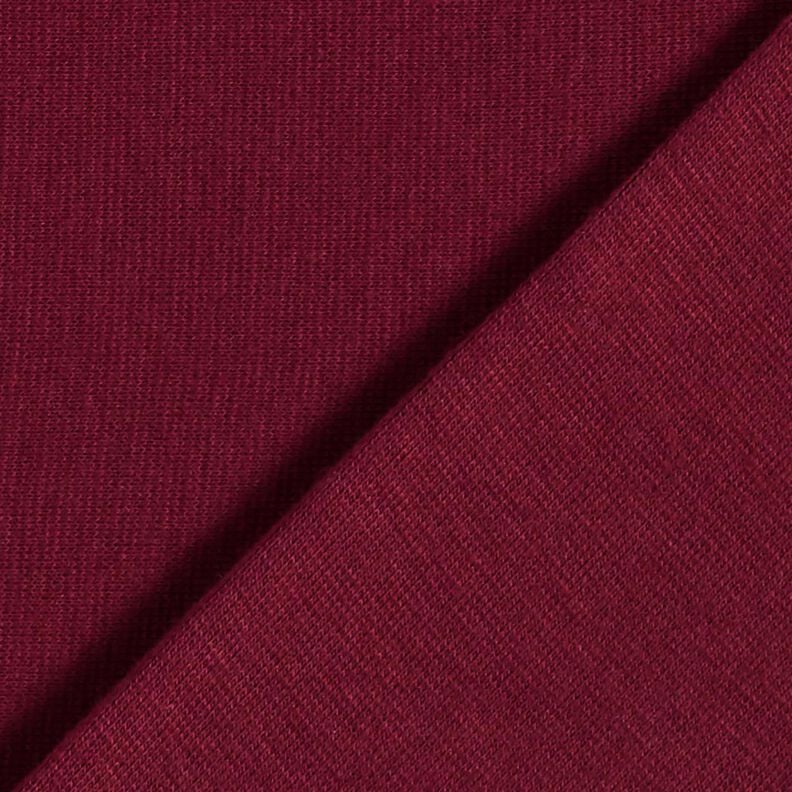 Cuffing Fabric Plain – burgundy, image number 3