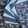 Chambray Dots and butterflies – light blue/offwhite,  thumbnail number 5