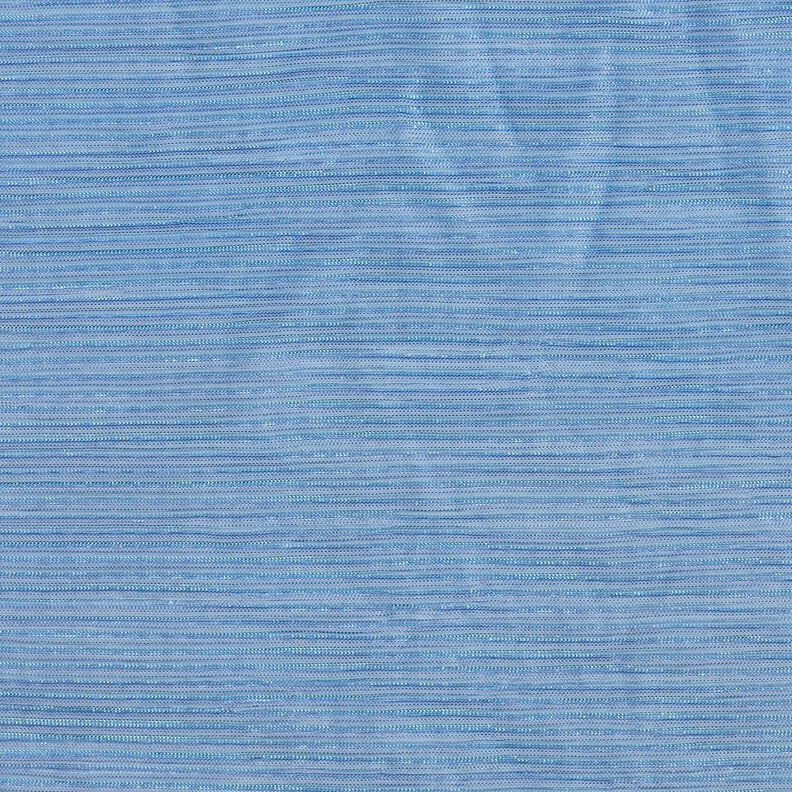 Transparent pleated glitter stripes – blue,  image number 1