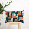 Decor Fabric Canvas Multicoloured – petrol/mauve,  thumbnail number 8