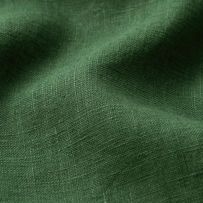 Lightweight linen blend pre-washed – fir green, image number 3
