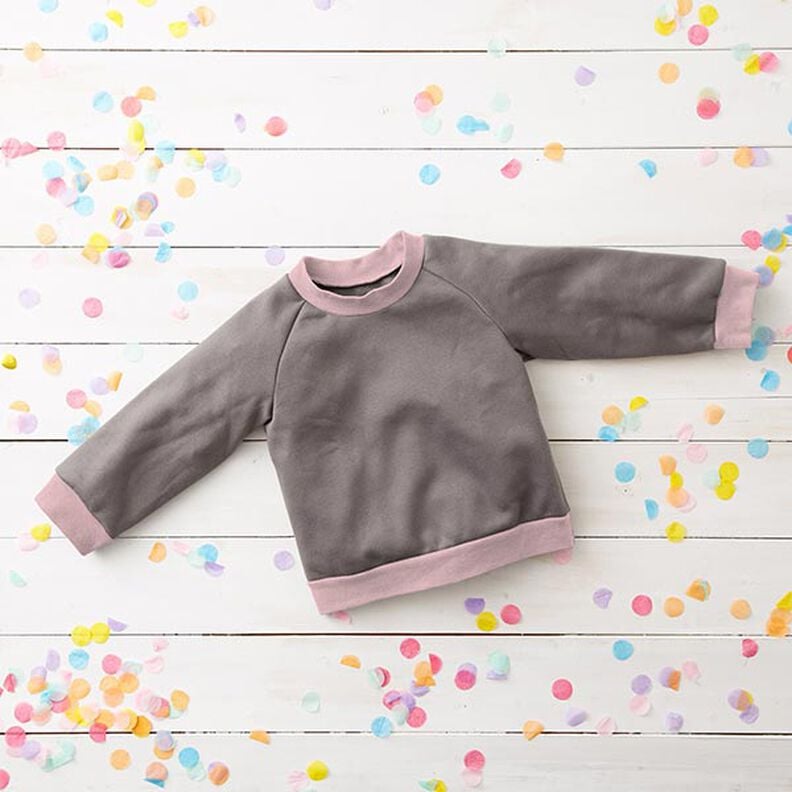 Cuffing Fabric Plain – light dusky pink, image number 6