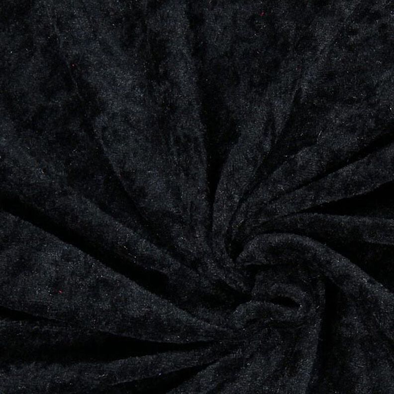 Panne velvet – black,  image number 1