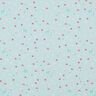 Poplin Hedgehog and Mushrooms – baby blue,  thumbnail number 1