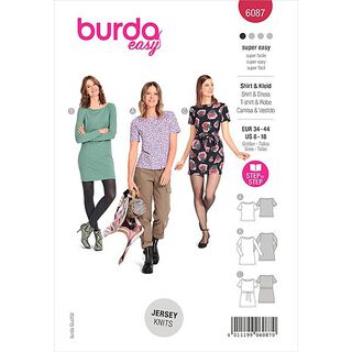 Dress, Burda 6087 | 34-44, 
