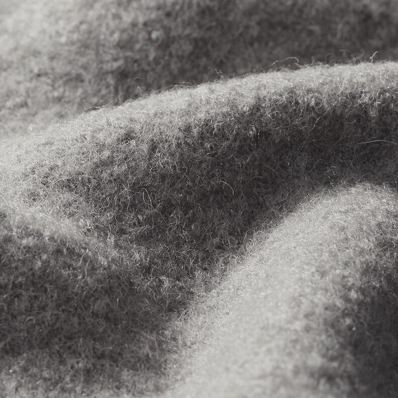 Fulled woollen loden – dark taupe,  image number 2