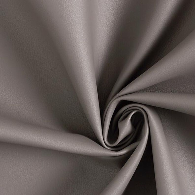 Upholstery Fabric imitation leather natural look – grey,  image number 1