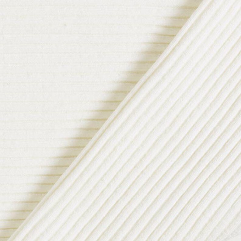 Heavy Hipster Jacket Cuff Ribbing – offwhite,  image number 4