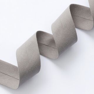 Bias binding Organic cotton [20 mm] – grey, 