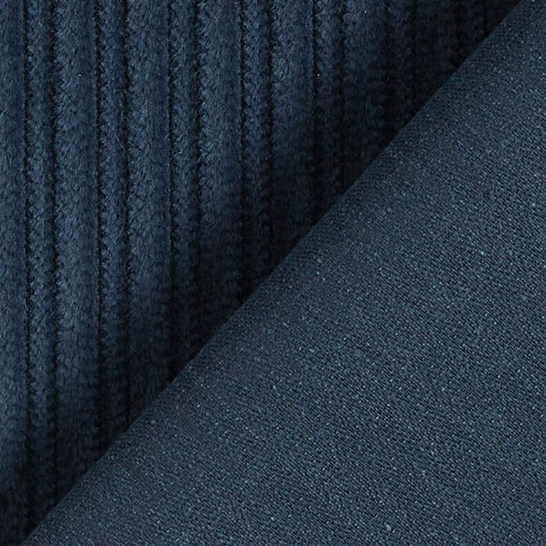 Wide and Narrow Fancy Cord – navy blue, image number 3