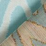 Outdoor Fabric Jacquard Ikat Print – sky blue,  thumbnail number 4