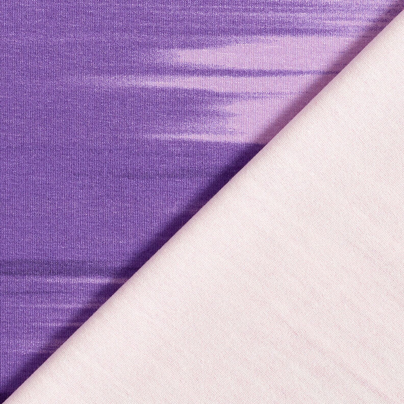 Viscose Jersey Colour gradient vertical stripes – aubergine/mauve,  image number 6