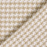 Houndstooth coarse coat material – beige/white,  thumbnail number 5