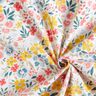 Coated Cotton fine flowers – white/red,  thumbnail number 4