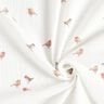 Double Gauze/Muslin Little birds – ivory,  thumbnail number 3
