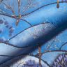 Winter Landscape Digital Print Half Panama Decor Fabric – light blue/midnight blue,  thumbnail number 2