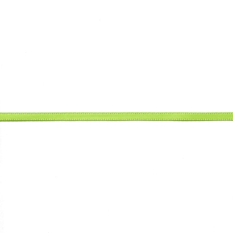 Satin Ribbon [3 mm] – apple green,  image number 1