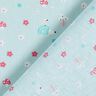 Poplin Hedgehog and Mushrooms – baby blue,  thumbnail number 4