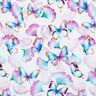 Cotton Jersey Ginkgo Butterflies | Glitzerpüppi  – white,  thumbnail number 1