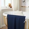 GOTS Triple-Layer Cotton Muslin – midnight blue,  thumbnail number 7