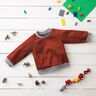 Alpine Fleece Comfy Sweatshirt Plain – terracotta,  thumbnail number 8