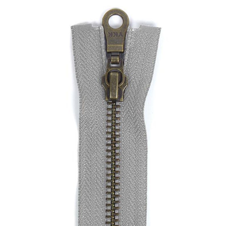 Zip divisible | Antique metal (576) | YKK,  image number 1