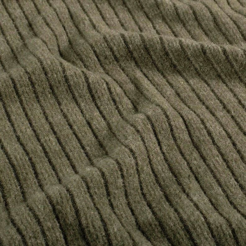 Super soft rib knit plain – dark pine, image number 2